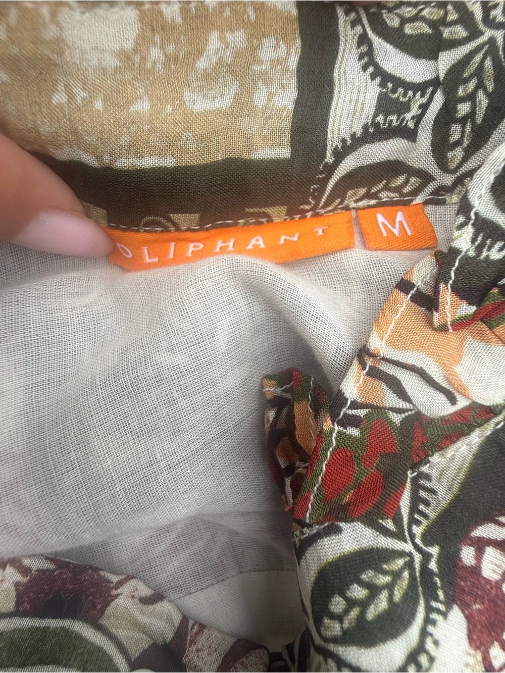OLIPHANT maxi dress in janeiro lilac euc medium - Picture 14 of 15